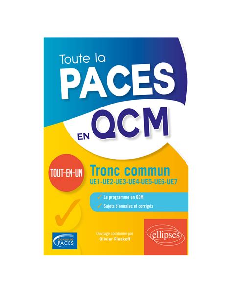 Toute La Paces En Qcm 2019 2020 Toute La Paces En