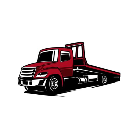 tow truck vector free