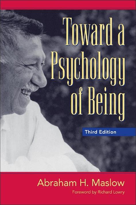 Read Toward A Psychology Of Being Abraham H Maslow 