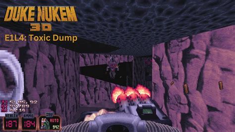 Toxic Dump Duke Nukem 3d Walkthrough