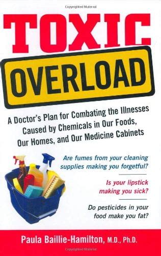 Toxic Overload A Doctors Plan For Combating The Illnesses Caused By Chemicals In Our Foods Our Homes And Our Medicine Cabinets By Baillie Hamilton Paula 2005 Hardcover