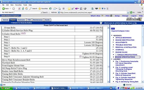 Toyota 1tr Engine Torque Settings