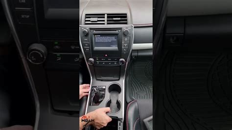 toyota camry center console remove