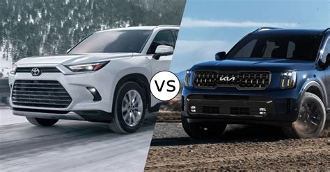 toyota highlander 2024 vs kia telluride 2024 vs honda pilot 2024 ...