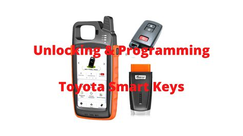 Toyota Smart Key Programming
