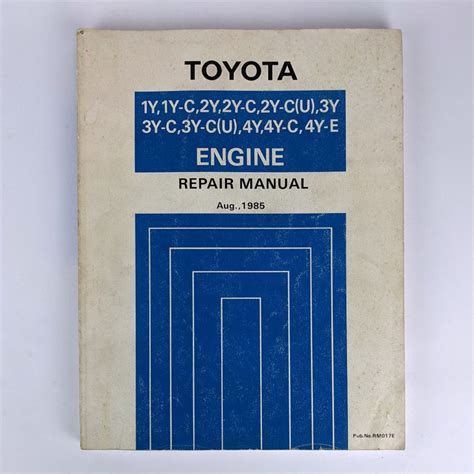 Read Online Toyota 3Y Engine Repair Manual 