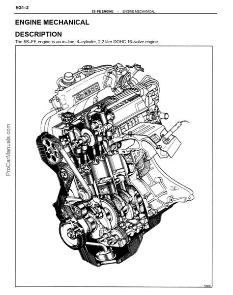 Read Online Toyota 5A Fe Engine Service Manual Pdf 