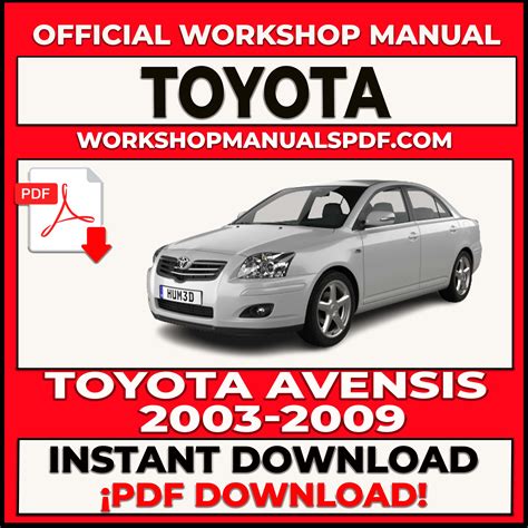 Download Toyota Avensis 2003 Manual File Type Pdf 