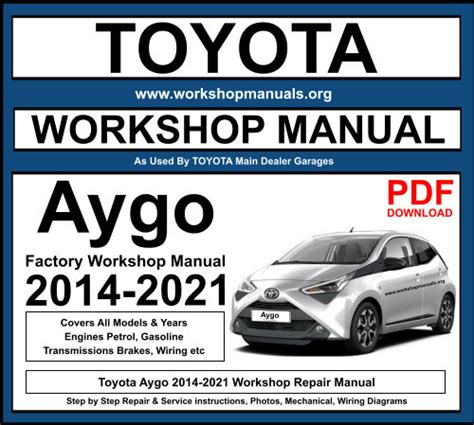 Download Toyota Aygo Repair Manual 