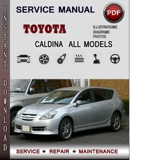 Read Online Toyota Caldina Gtt Repair Manual 