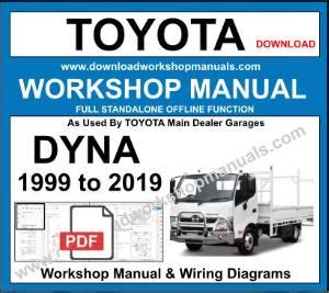 Download Toyota Dyna Service Manual 