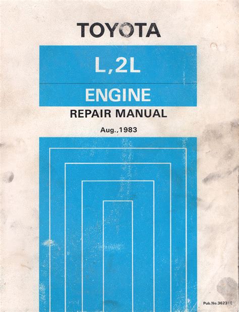 Full Download Toyota L 2L 2L T Engine Repair Manual 