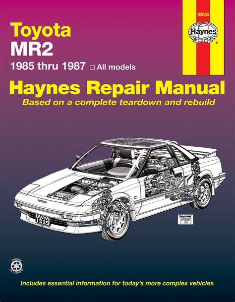 Read Online Toyota Mr2 1985 Repair Manual Engine Chassis Body Electrical Specifications Includes Electrical Wiring Diagram 