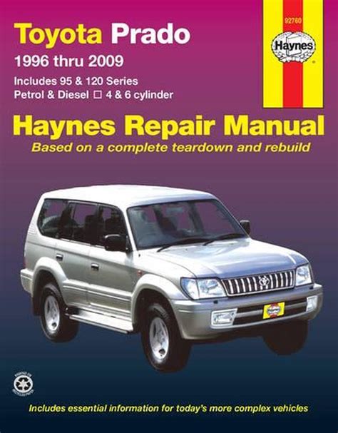 Download Toyota Prado Repair Manual 95 Series File Type Pdf 