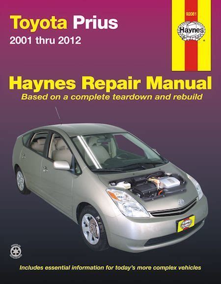 Read Online Toyota Prius Repair Manual 