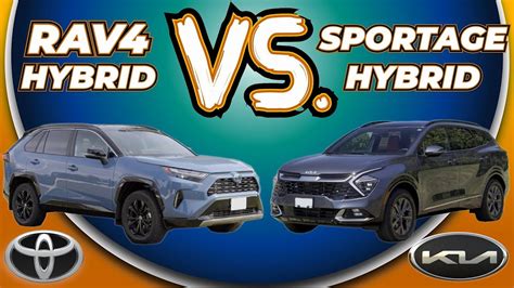 RAV4 Hybrid vs. Sportage Hybrid: Which Compact SUV Reigns Supreme?