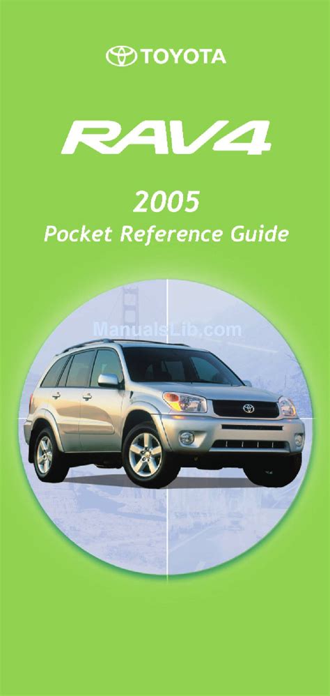 Full Download Toyota Rav4 Pocket Reference Guide 