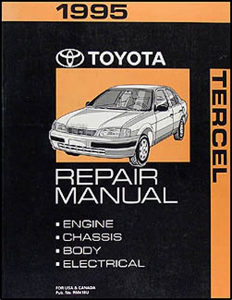 Read Online Toyota Tercel Pdf Service Repair Workshop Manual 1995 1999 Pdf 