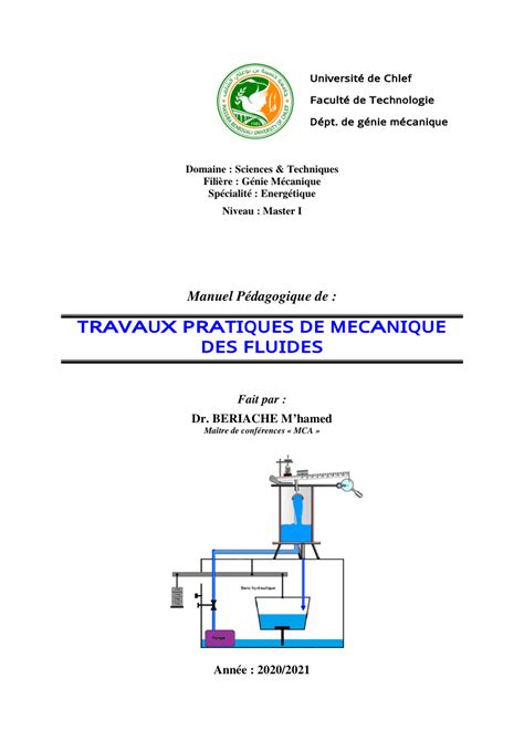 tp mecanique des fluide