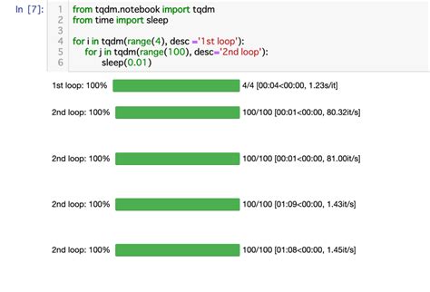Tqdm Notebook