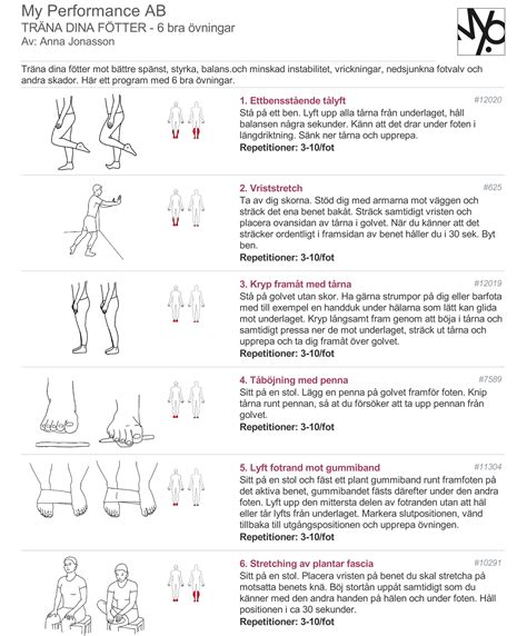 träning fot