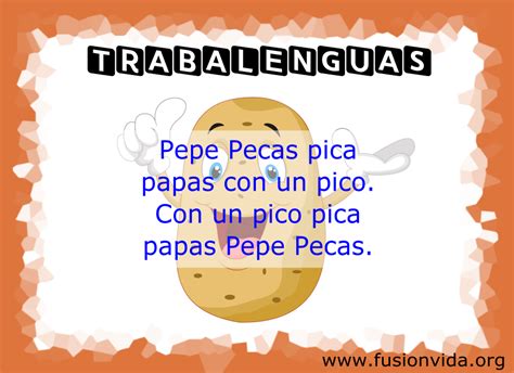 Trabalenguas Pepe Pecas