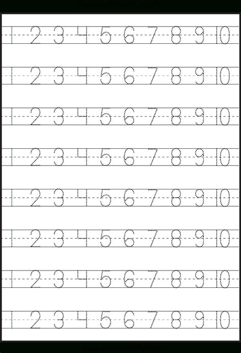 Trace Numbers And Letters   Free Printable Number Tracing Worksheets Pdf Brighterly Com - Trace Numbers And Letters