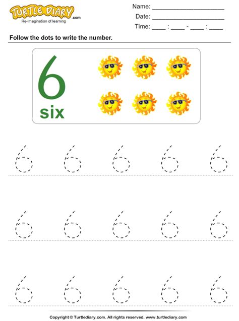Trace The Number Quot 6 Quot Worksheet For Number 6 Preschool Worksheets - Number 6 Preschool Worksheets