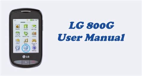 Download Tracfone Lg800G Users Guide 