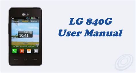 Download Tracfone User Guide For Lg 840G 