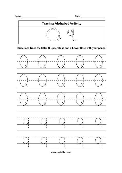 Tracing Letters Q S Worksheets 99worksheets Letter Q Tracing Worksheets Preschool - Letter Q Tracing Worksheets Preschool