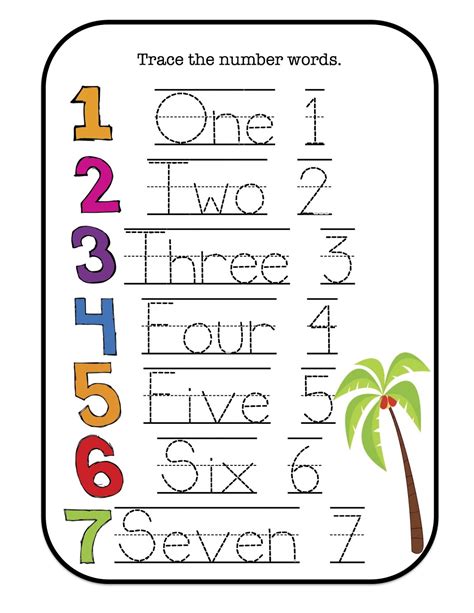 Tracing Numbers 1 10 Nature Inspired Learning Printable Number Tracing Worksheets 1 10 - Printable Number Tracing Worksheets 1 10