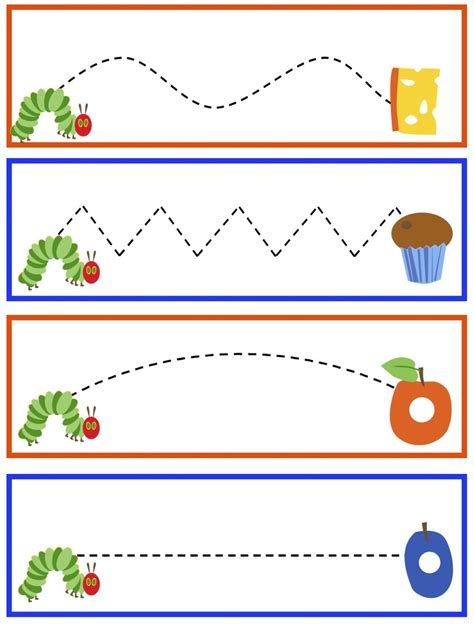 Tracing Practice Worksheet 2 Caterpillar Kindergarten Worksheet - Caterpillar Kindergarten Worksheet
