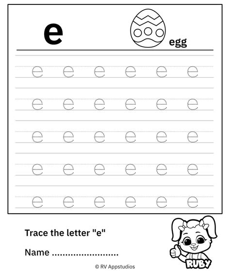 Tracing The Letter E Worksheets Pinterest The Letter E Worksheet - The Letter E Worksheet
