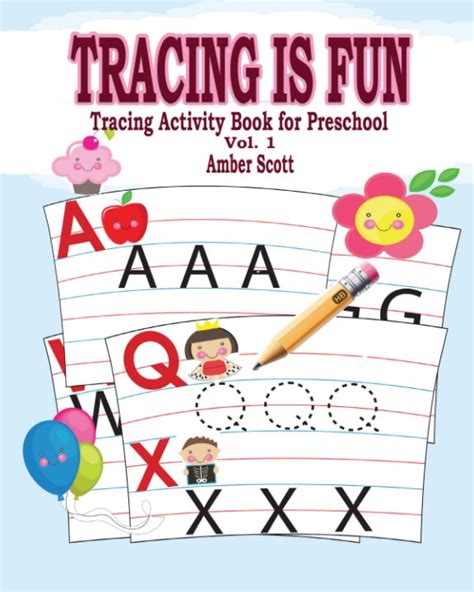 Read Online Tracing Is Fun Tracing Activity Book For Preschool Vol 1 Kids Fun Activity Book Series 