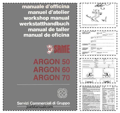 Tractor Same Argon 50 Manual