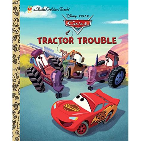 Read Tractor Trouble Disney Pixar Cars Little Golden Book 
