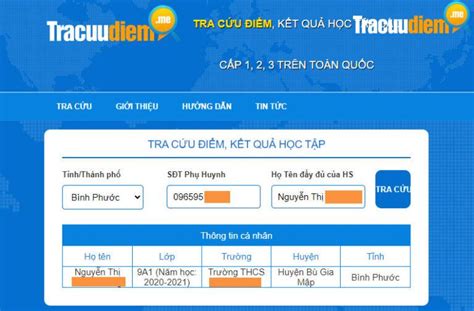 tracuudiem | Tra Cu im VnEduvn Xem im cho