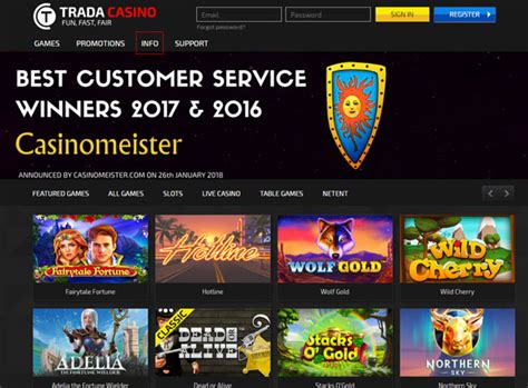 Trada Casino safe Canadian gaming