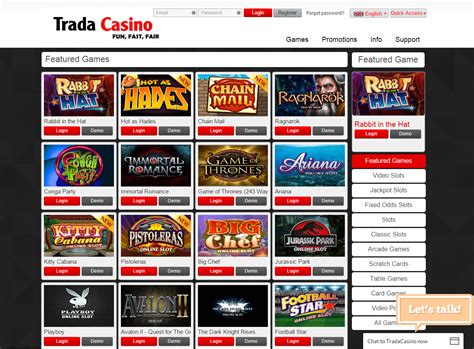 trada casino codes