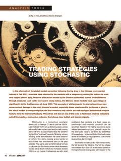 Full Download Trading Strategies Using Stochastic Chartnexus 