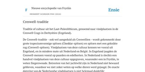 traditie encyclopedie