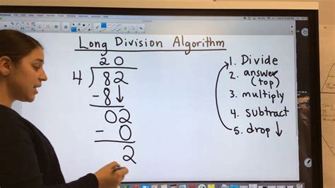Traditional Algorithm Division   Making Long Division Easier For Kids To Inspire - Traditional Algorithm Division