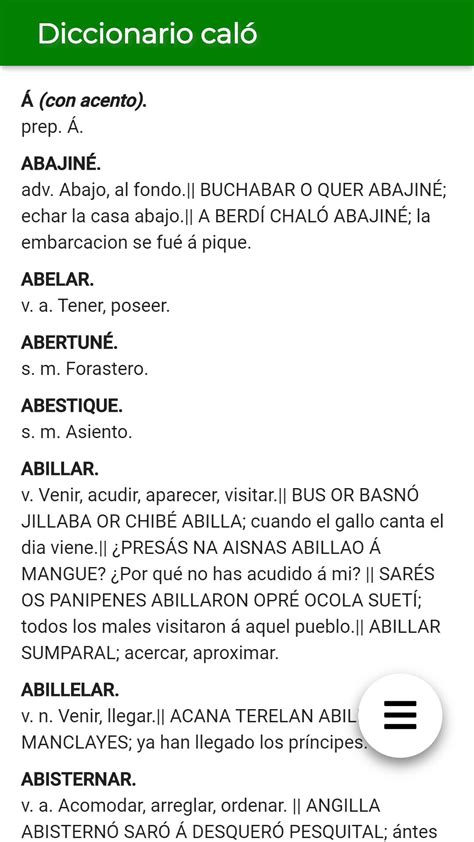 Traductor Caló Gitano