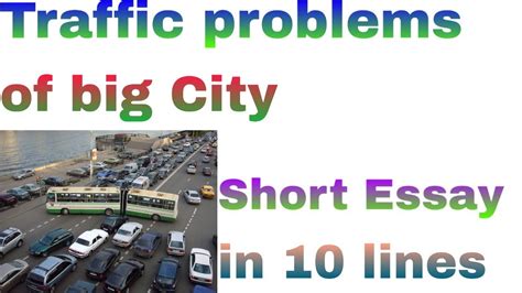 Traffic Problems Essay