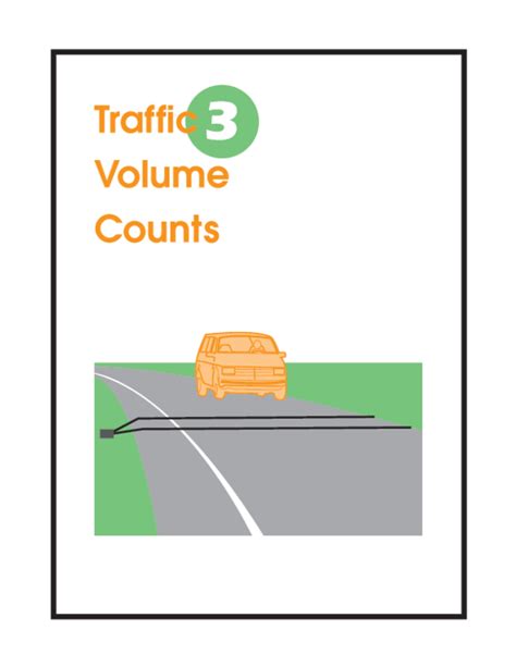 traffic volume study pdf