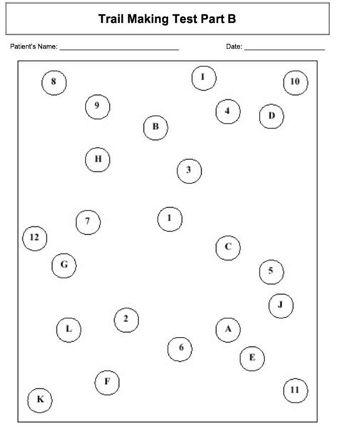 Trail Making Test Pdf