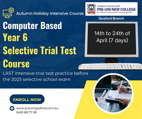 Trail Test Selective Pre Uni