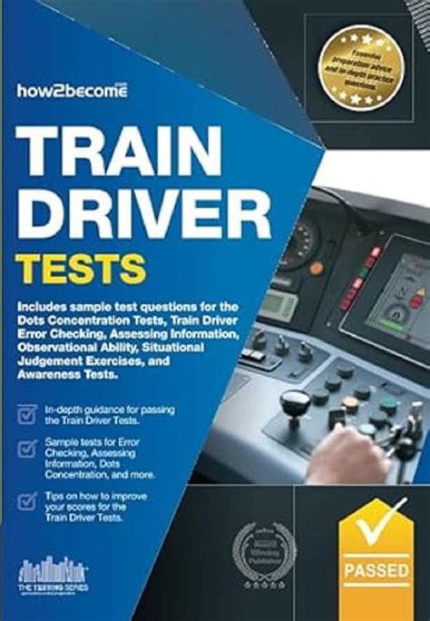 Train Driver Tests: Inlcudes Sample Test Questions For The Dots Concentration Tests, Train Driver Error Checking, Assessing Information, Observational
