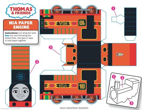 Train Paper Craft Dltk X27 S Crafts For Train Template For Preschool - Train Template For Preschool